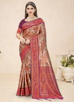 Silk Wine Festival Wear Weaving Saree